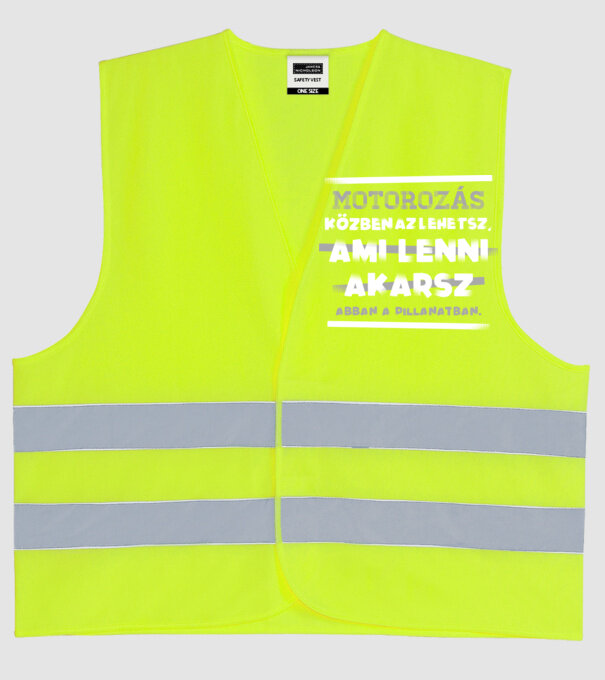  minta neonsárga pólón