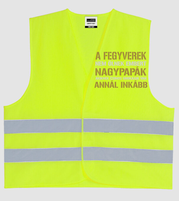  minta neonsárga pólón