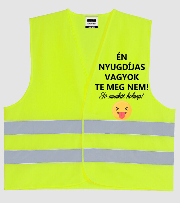  minta neonsárga pólón