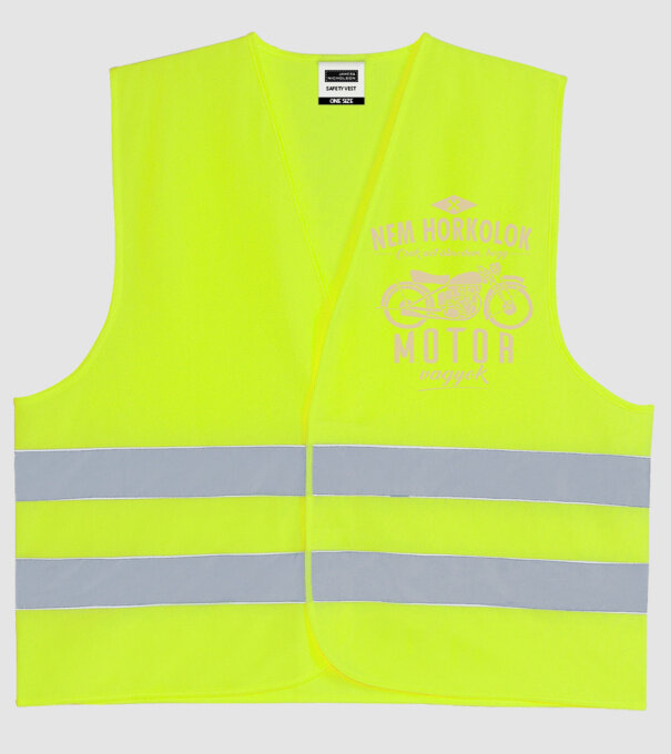  minta neonsárga pólón