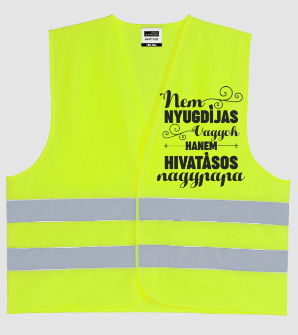  minta neonsárga pólón