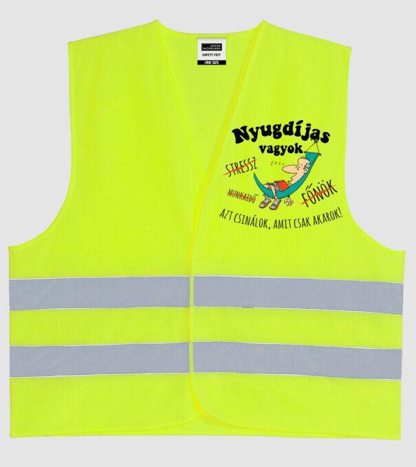  minta neonsárga pólón