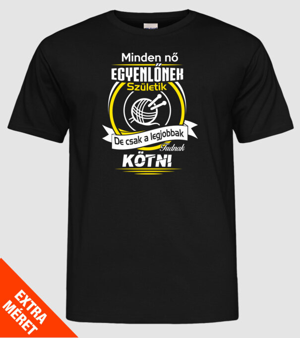  minta fekete pólón