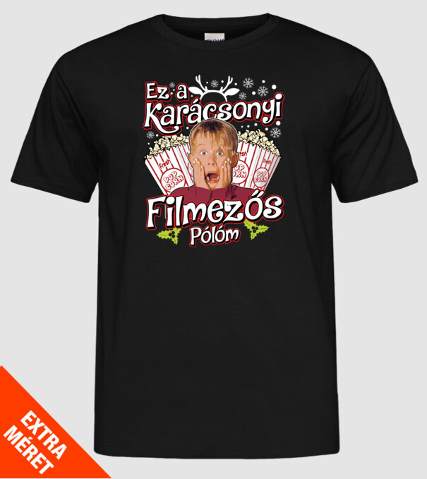  minta fekete pólón