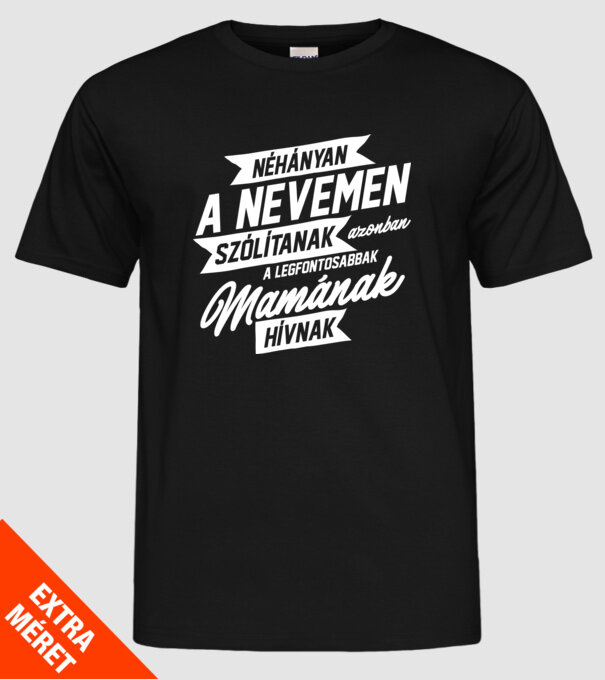  minta fekete pólón