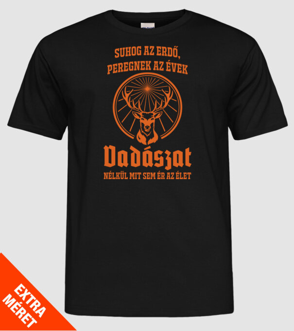  minta fekete pólón