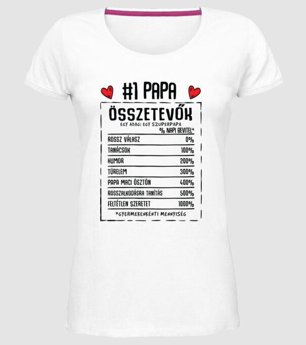  minta fehér pólón