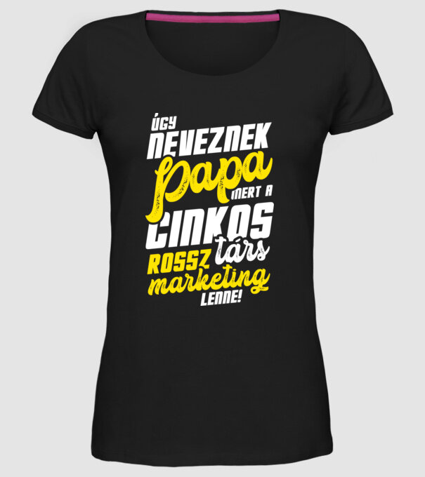  minta fekete pólón