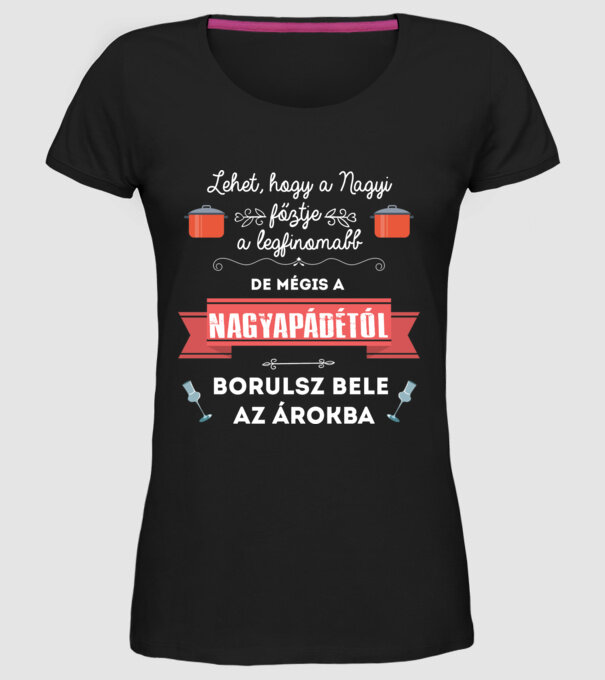  minta fekete pólón