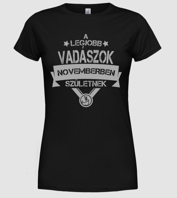 minta fekete pólón