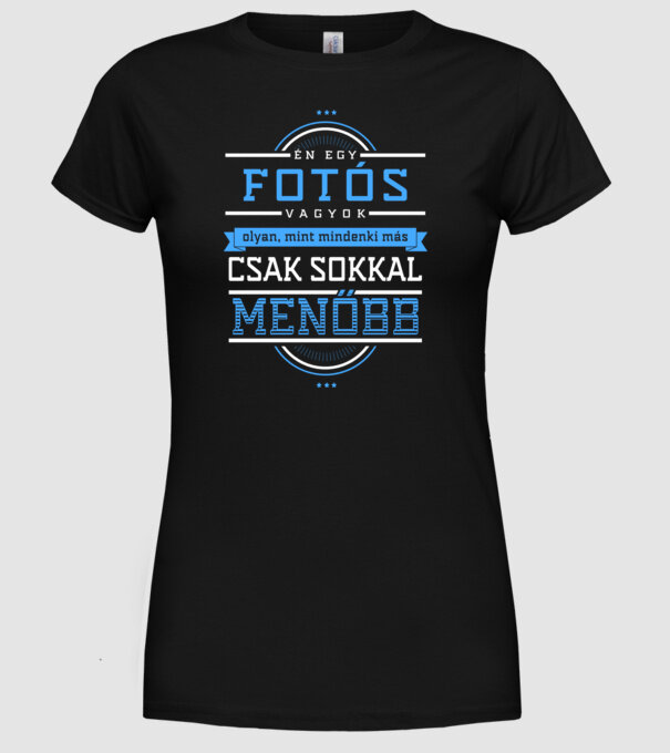  minta fekete pólón