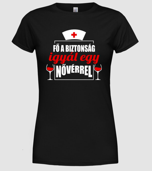  minta fekete pólón