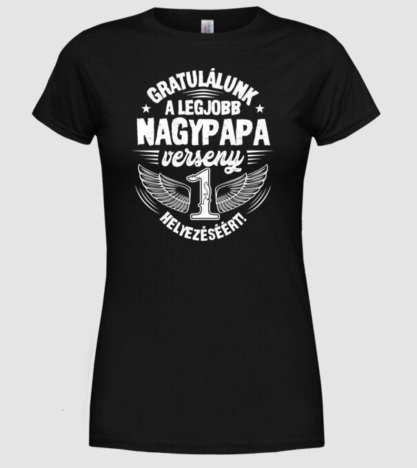  minta fekete pólón