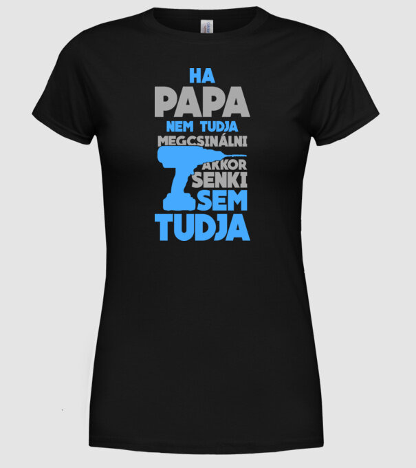  minta fekete pólón