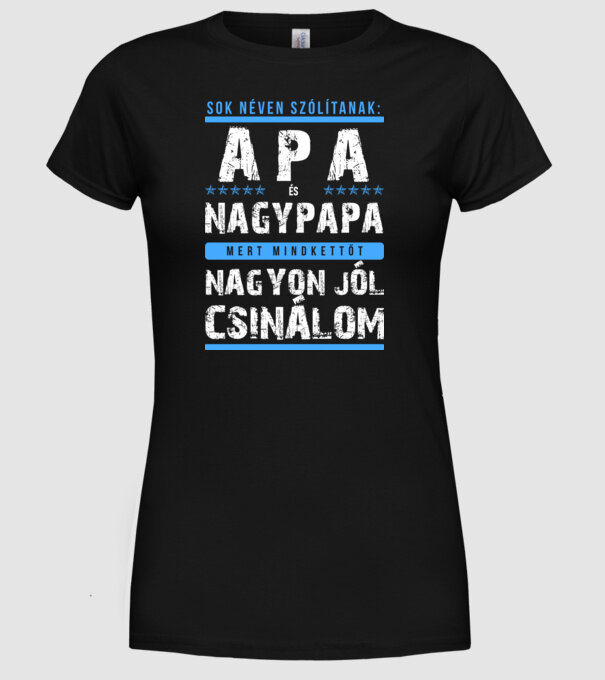  minta fekete pólón