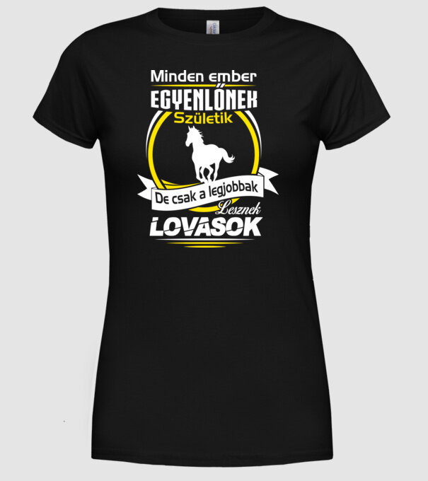  minta fekete pólón