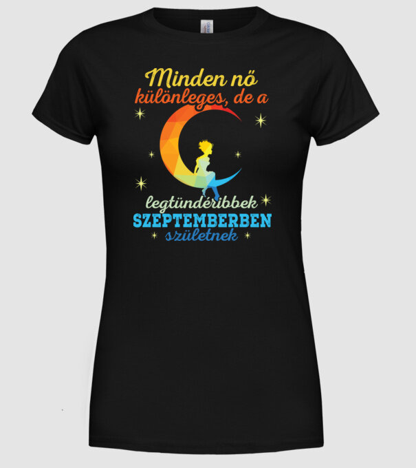  minta fekete pólón