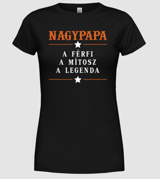  minta fekete pólón