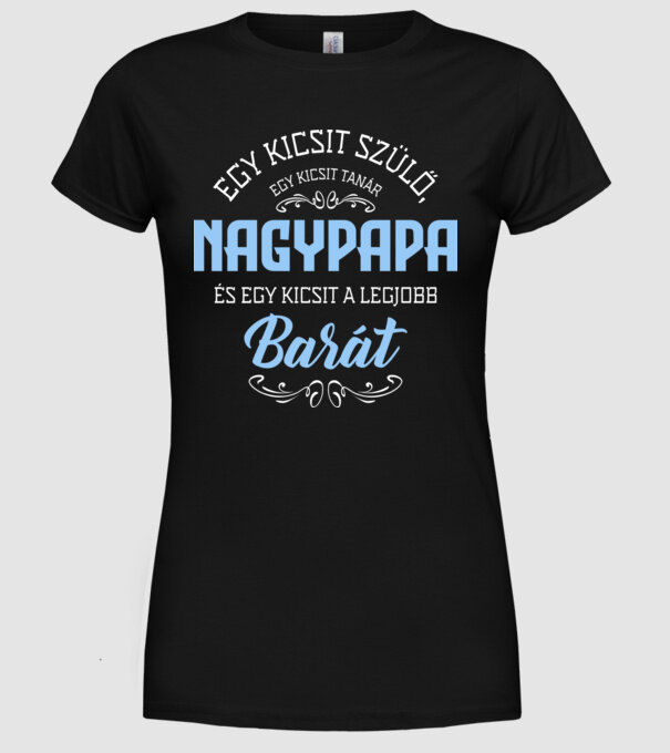  minta fekete pólón