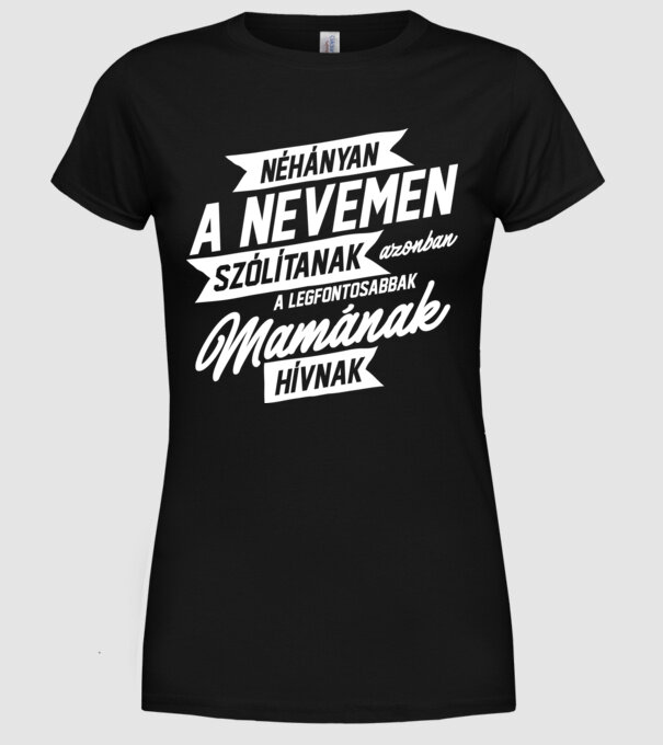  minta fekete pólón