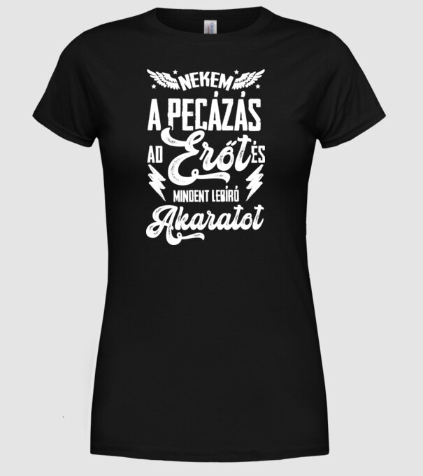  minta fekete pólón