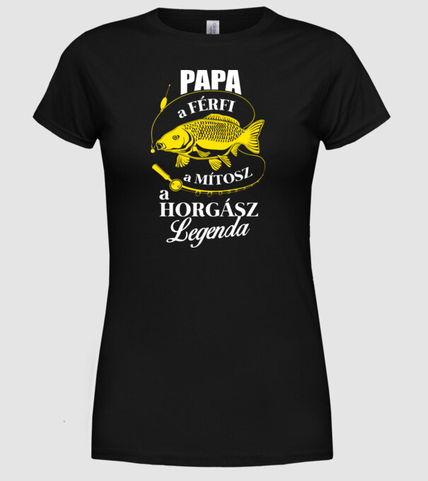  minta fekete pólón