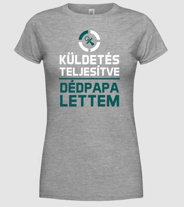  minta szürke pólón