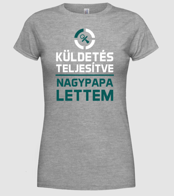  minta szürke pólón