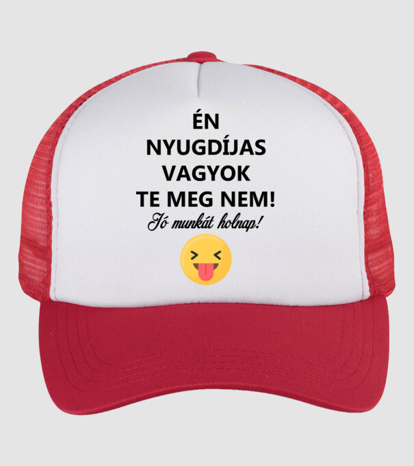  minta fehér/piros pólón