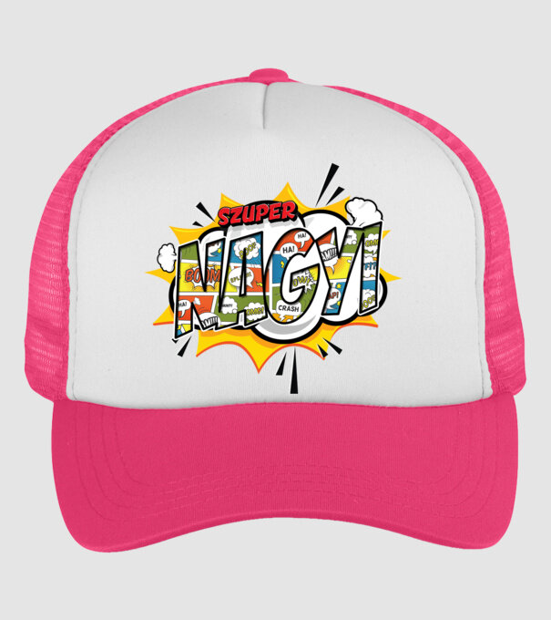  minta neonpink pólón