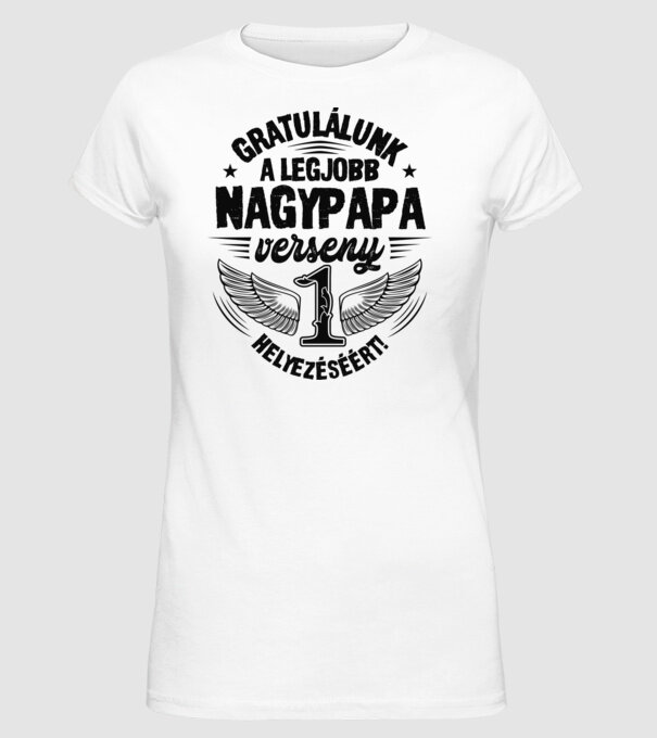  minta fehér pólón