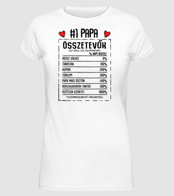  minta fehér pólón