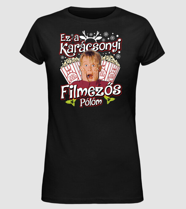  minta fekete pólón