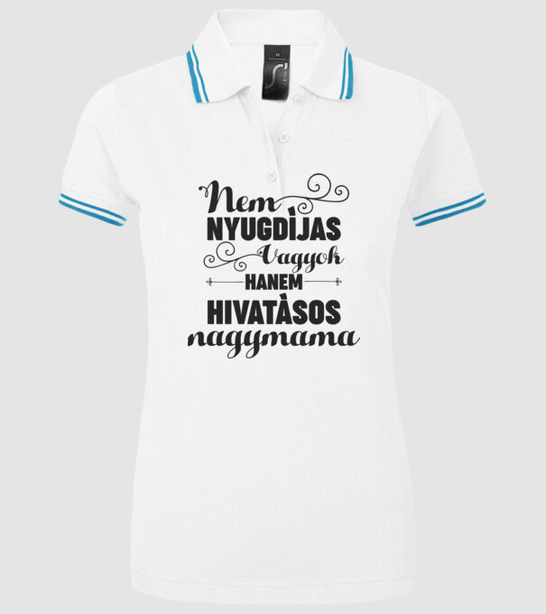  minta fehér pólón