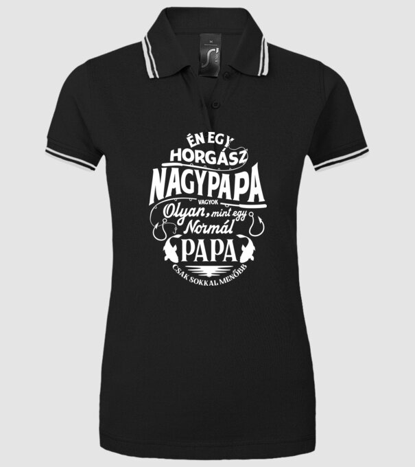 minta fekete pólón