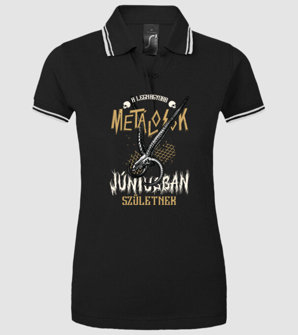  minta fekete pólón