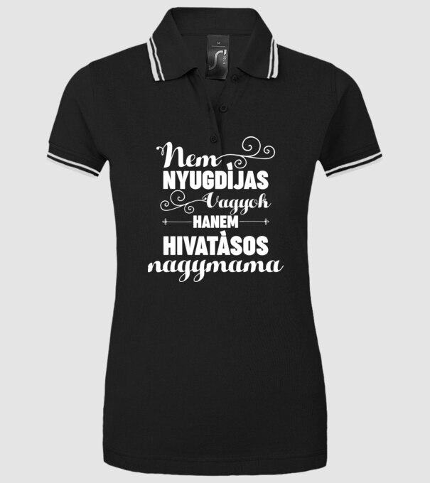  minta fekete pólón