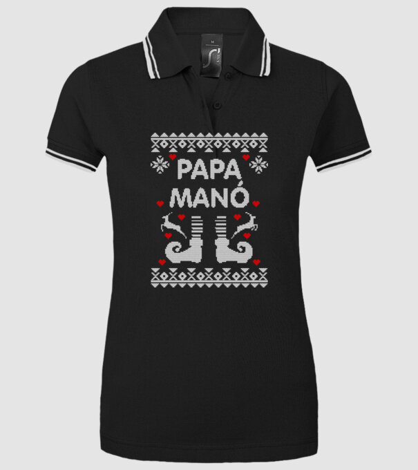  minta fekete pólón