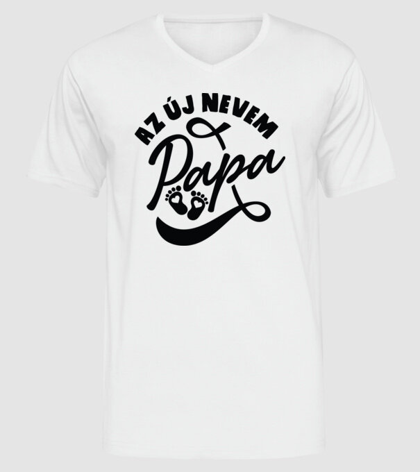  minta fehér pólón