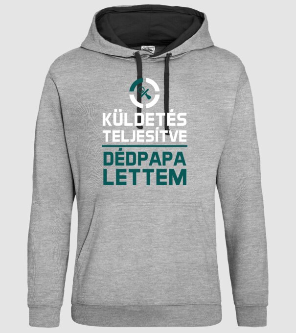  minta szürke pólón