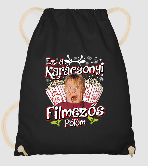  minta fekete pólón