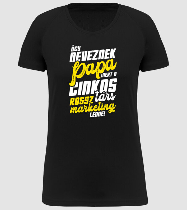  minta fekete pólón