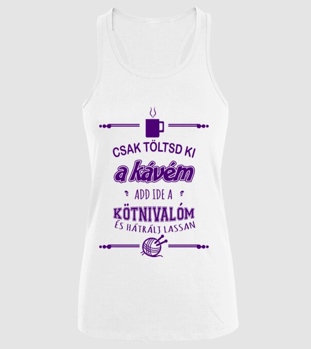  minta fehér pólón