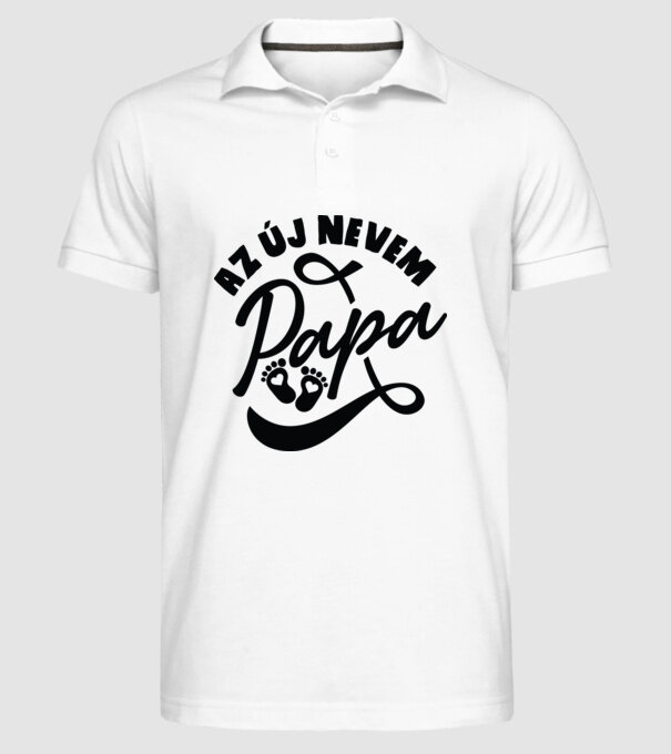  minta fehér pólón