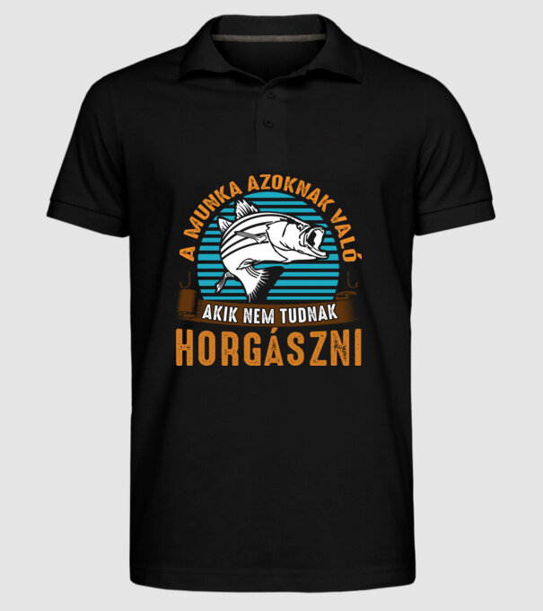  minta fekete pólón