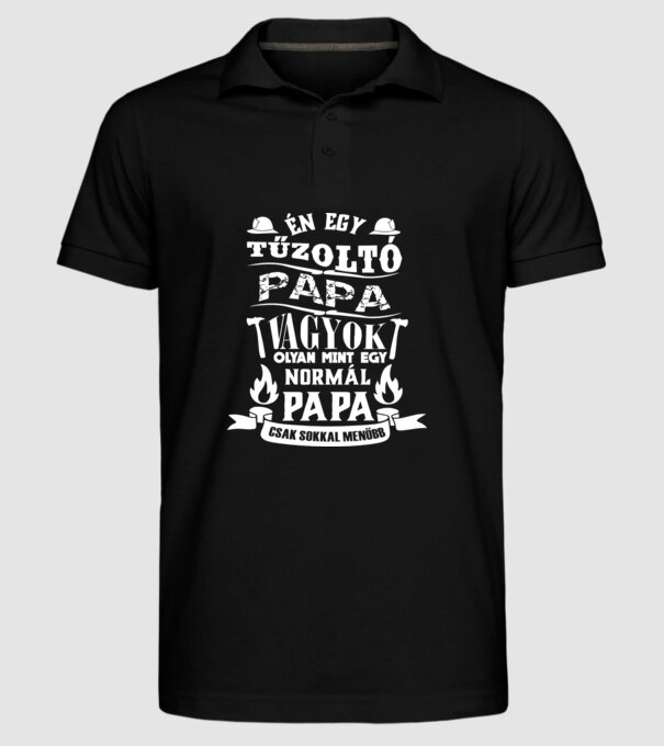  minta fekete pólón
