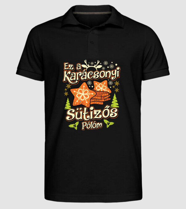  minta fekete pólón