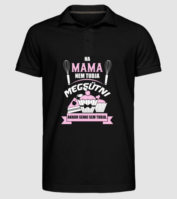  minta fekete pólón