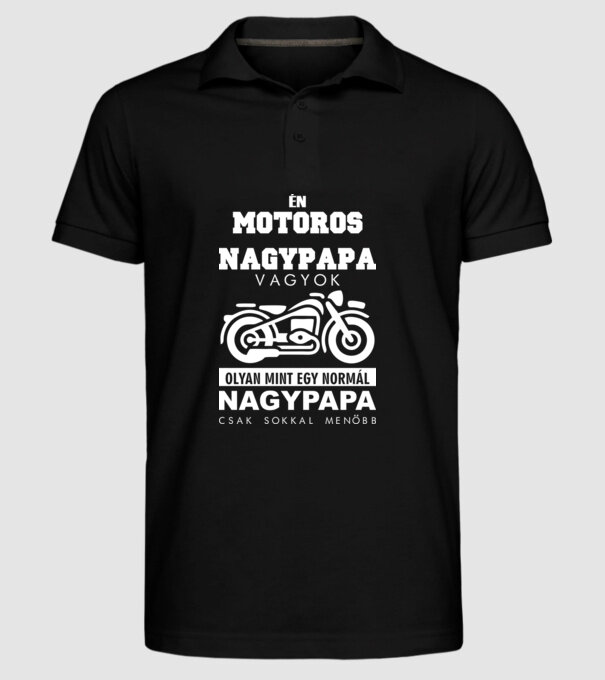  minta fekete pólón