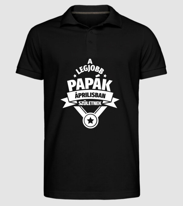  minta fekete pólón